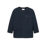 Children's cotton jacket with embroidery