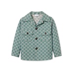 Children's GG cotton houndstooth jacket