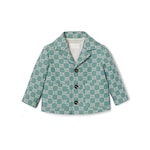 Baby GG cotton houndstooth jacket