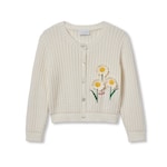 Cardigan pour enfant en coton avec broderie