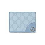 light blue coated fabric
