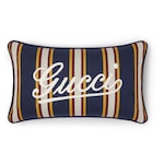 Coussin rectangulaire en jacquard de coton