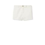 Shorts in cotone bouclé