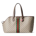 Borsa shopping trasportino con monogramma GG misura media
