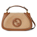 natural woven straw-effect