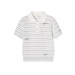 Polo pour enfant en coton à rayures