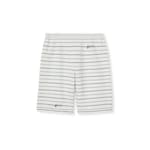 Short pour enfant en coton à rayures