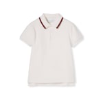 Children's cotton polo shirt with Web