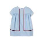 Baby GG cotton dress with Web
