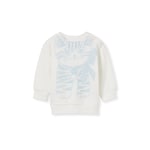 Baby cotton sweatshirt with print