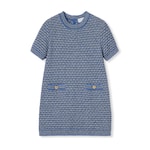 Children's wool bouclé dress