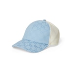 bleu clair et blanc