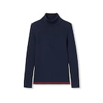 Children's ribbed wool sweater