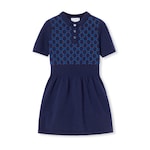 Children's wool dress with embroidery