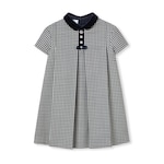 Children's wool gingham dress