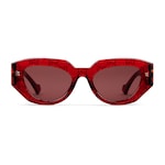 transparent red