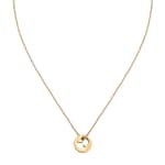 Gucci Blondie crystal pendant necklace