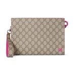 toile Supreme beige et marron foncé