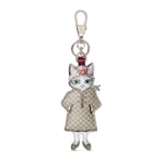 Yuko Higuchi cat-shaped keychain