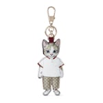 Yuko Higuchi cat-shaped keychain
