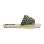 dark green raffia