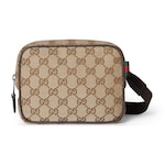 beige and brown GG canvas