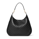 black GG leather