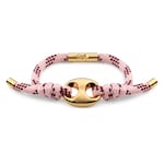 poliestere rosa e multicolore