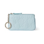 light blue leather
