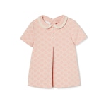 Baby embroidered cotton jersey dress
