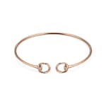 ホースビット 18K ダイヤモンド カフブレスレット