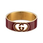 yellow gold-toned brass