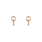 ホースビット 18K ダイヤモンド スタッズピアス