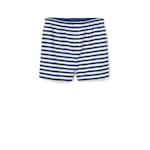 Shorts in cotone GG jacquard con stampa