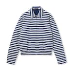 Printed GG cotton jacquard zip jacket