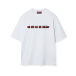 Cotton jersey T-shirt with print in white | GUCCI® US