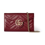 Rosso Ancora red leather