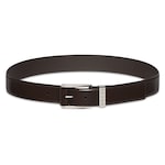 dark brown leather
