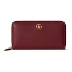 Rosso Ancora red and pink leather