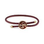 Rosso Ancora red leather