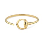 Horsebit cuff bracelet