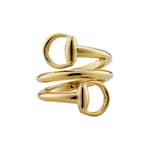 Gucci Horsebit 18k contrarie ring