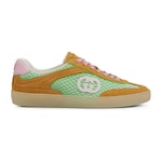 mesh et daim multicolores