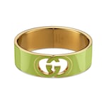 yellow gold-toned brass