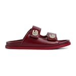 Rosso Ancora red leather
