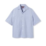 Camisa algodón Oxford con etiqueta en relieve