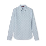 Striped GG cotton jacquard shirt