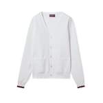 Cardigan aus Baumwoll-Piqué-Strick 