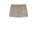 Shorts in jersey tecnico stampato