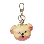 Dog-shaped keychain